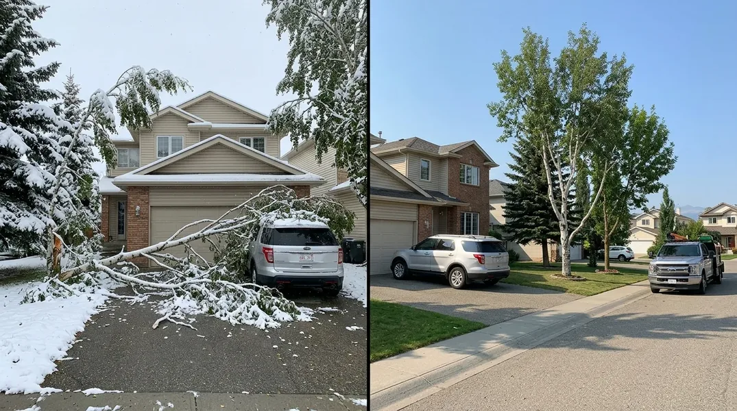 Wet Snow and Chinooks: Why Calgary Breaks More Trees Than Colder Cities