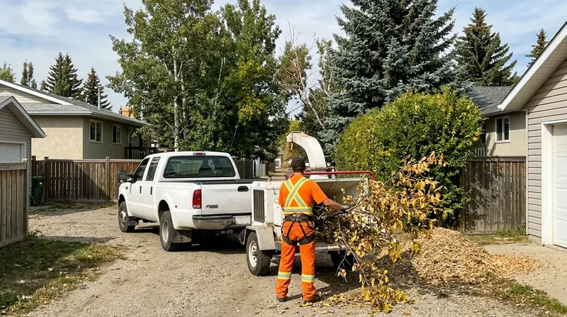 Wood Chipping Calgary