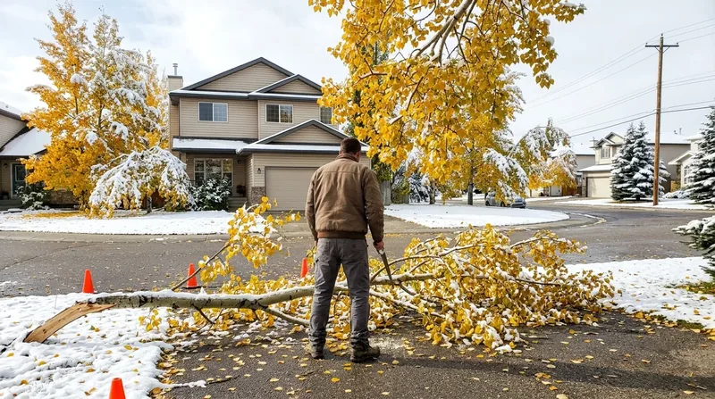 Storm & Snow Load Cleanup Calgary