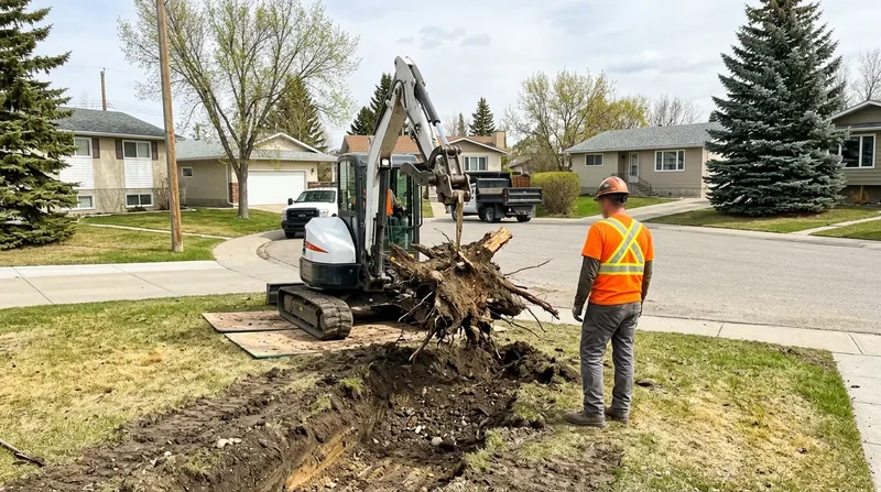 Full Stump Removal Calgary