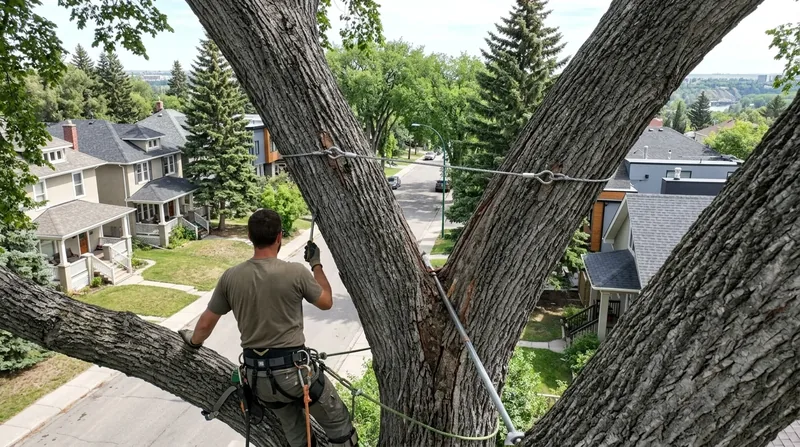 Tree Cabling & Bracing Calgary